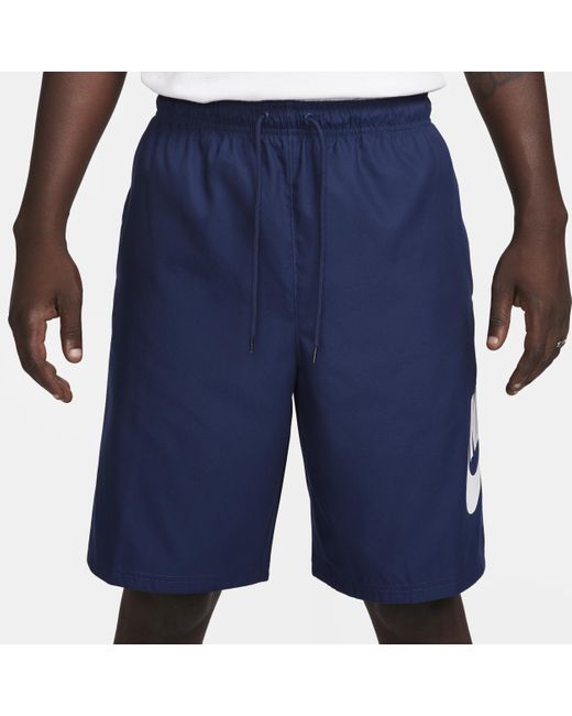 Nike Blue Club Woven Shorts for men