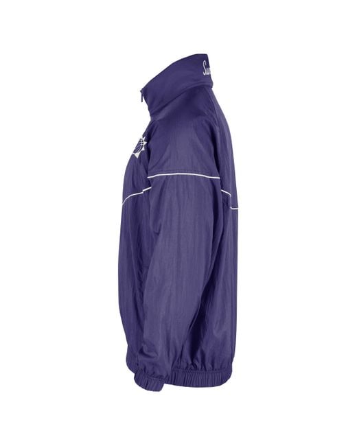 Nike Blue Phoenix Suns Courtside Windrunner Nba Anorak Jacket for men