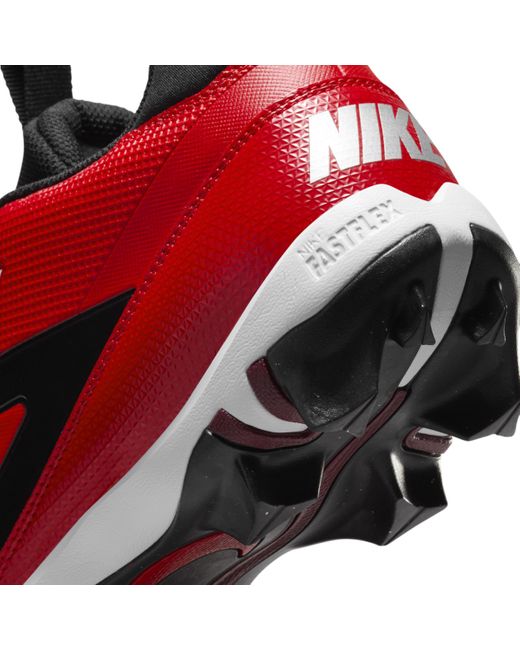 Nike Red Alpha Menace 4 Shark Football Cleats for men