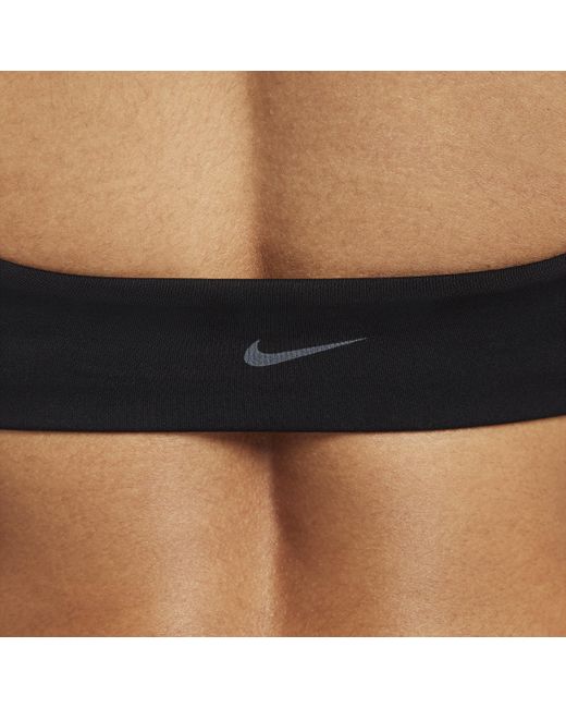 Nike Black One Medium-Support Lightly Lined Sports Bra