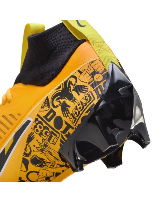 Nike Yellow Vapor Edge Pro 360 2 Football Cleats for men