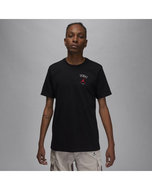 Nike Jordan Dubai T-shirt in het Black voor heren