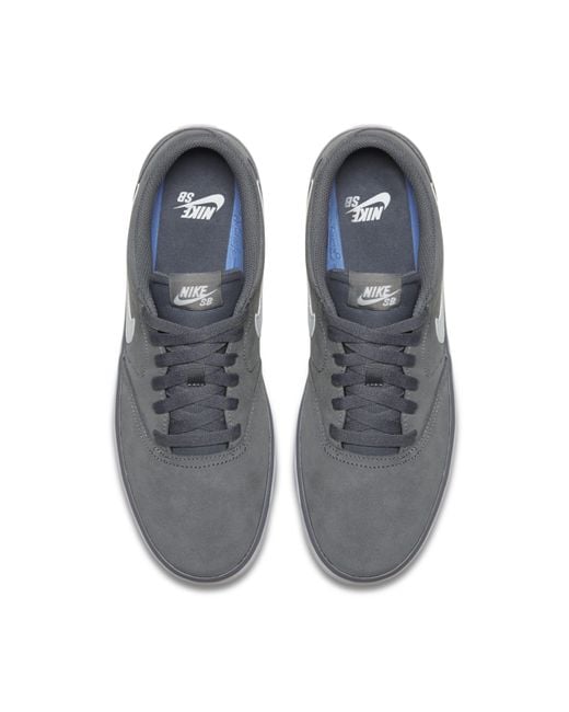 conversacion asistente Insistir Nike Sb Check Solarsoft Skateboarding Shoe in Grey | Lyst UK