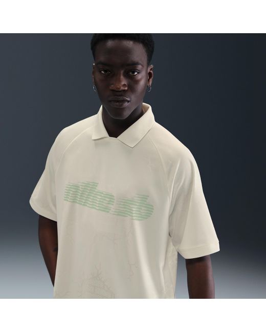 Nike Blue Sb Dri-Fit Jacquard Skate Jersey for men