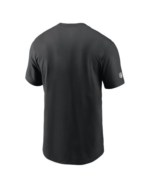 Nike Black Minnesota Vikings Sideline Team Issue Dri-fit Nfl T-shirt for men