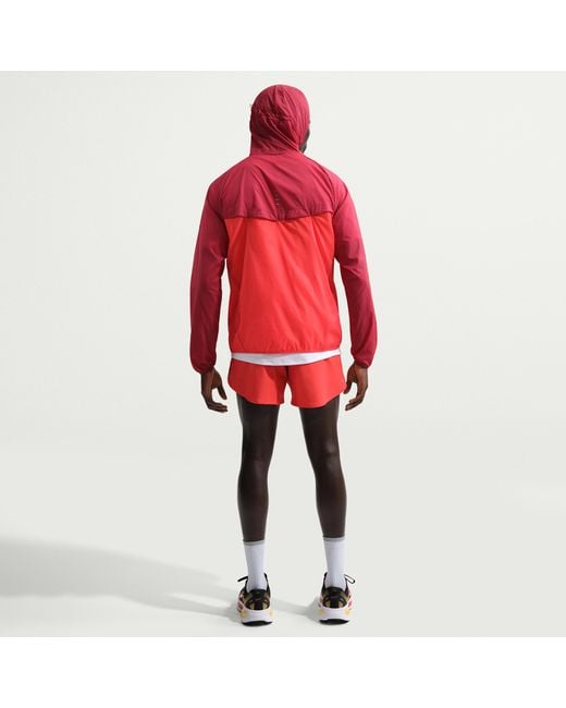 Nike Red Stride Repel Uv Running Jacket for men