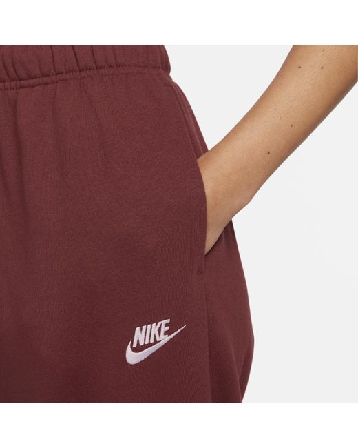 womens nike red sweatpants