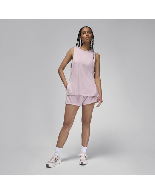 Nike Pink Jordan Sport Diamond Tank Top Polyester