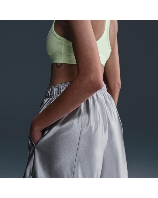 Nike Blue Sportswear Loose Mid-Rise Graphic Shorts