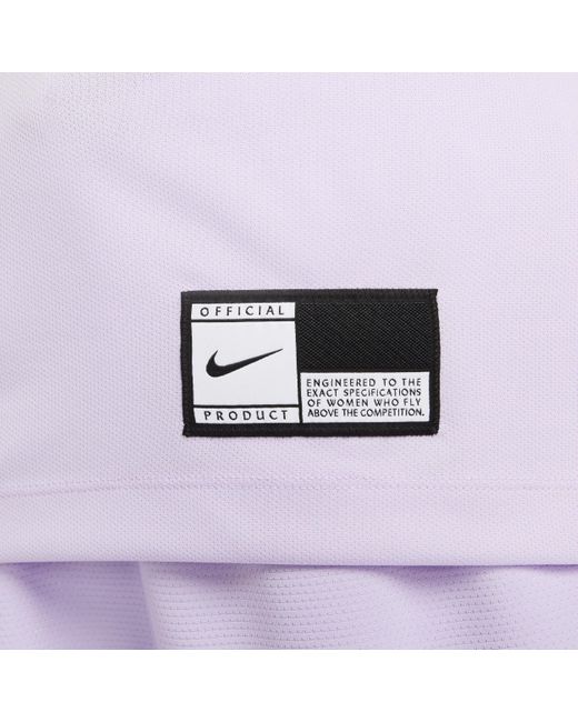 Nike Purple Dri-fit Long-sleeve Warm-up Basketball Top