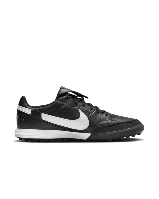 Nike Black Premier 3 Tf Low-top Football Shoes Leather