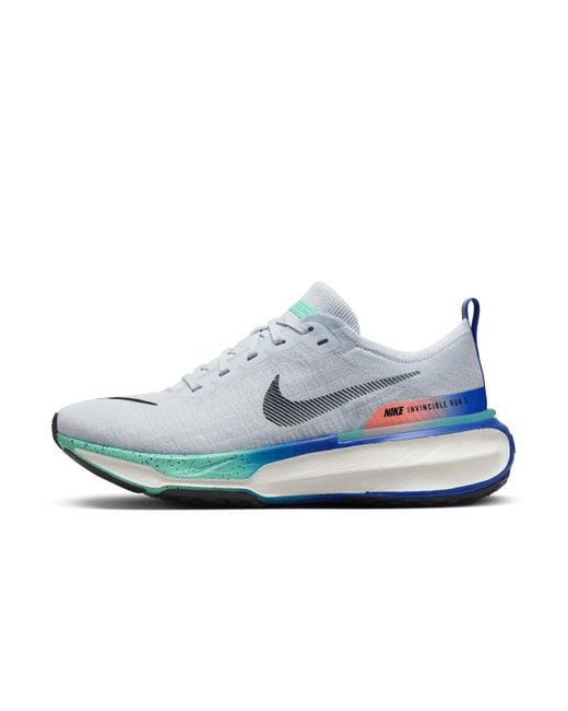 Nike Blue Invincible 3 Road Running Shoes for men