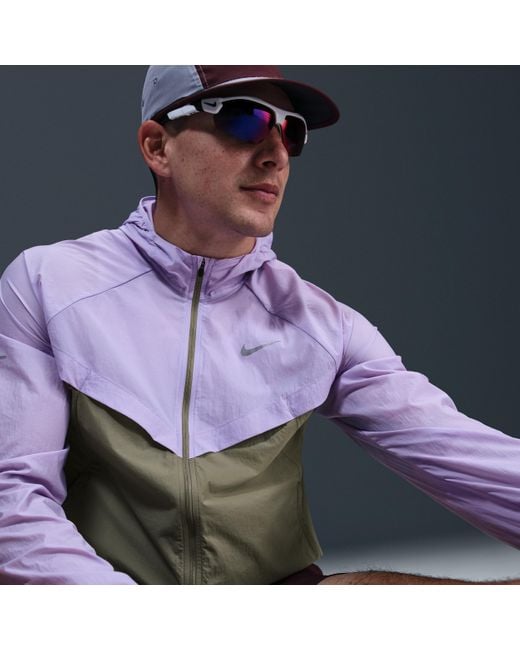 Nike Purple Stride Repel Uv Running Jacket for men