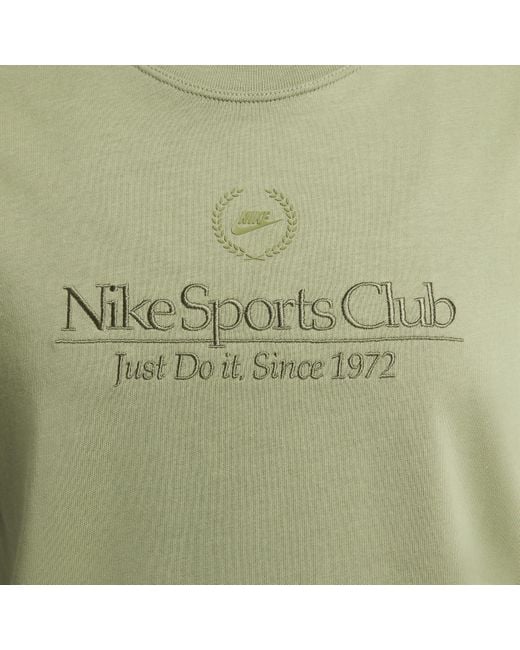 Nike Green Sportswear Heritage Boxy Tee