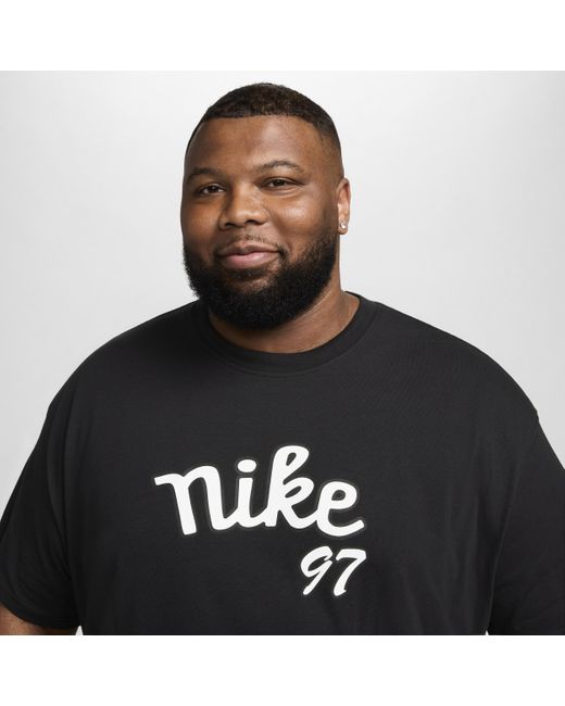 Nike Black Max90 Basketball T-shirt for men