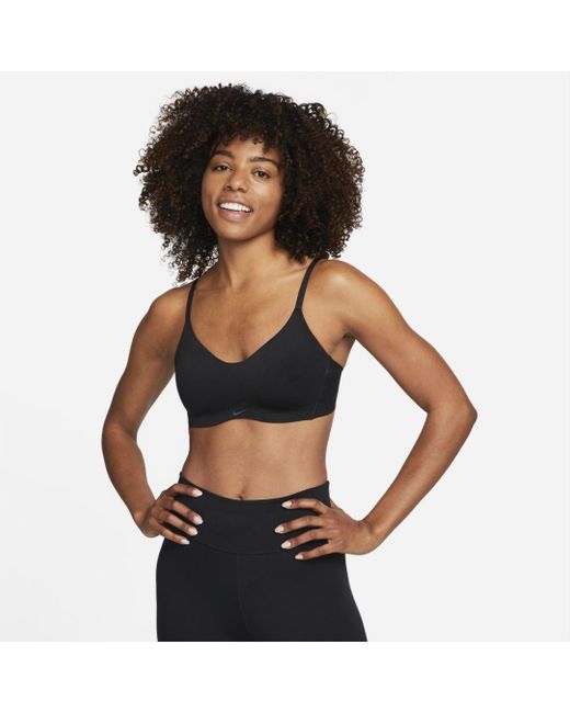 Nike Synthetic Drifit Alate Minimalist Lightsupport Padded Sports Bra