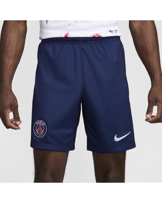 Nike Blue Paris Saint-germain 2024/25 Stadium Home Dri-fit Football Replica Shorts for men