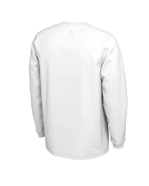 Nike White Alabama College Long-sleeve T-shirt for men