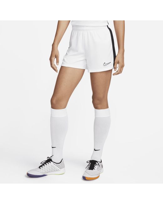 Nike Dri-fit Academy 23 Soccer Shorts in White | Lyst UK