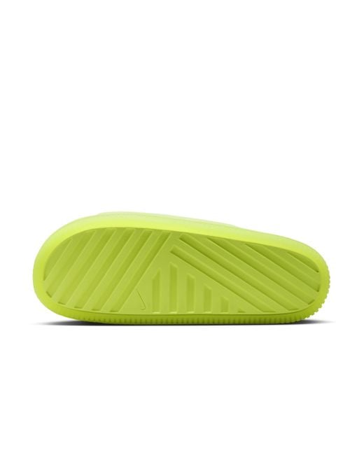 Nike Green Calm Slides for men