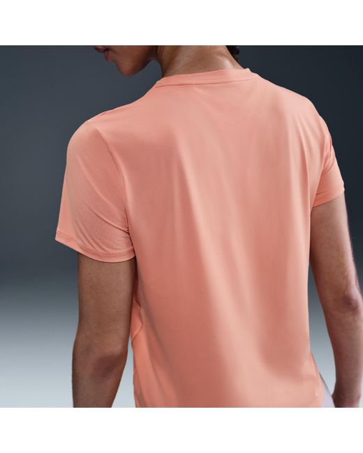 Nike Blue One Classic Dri-Fit Short-Sleeve Top