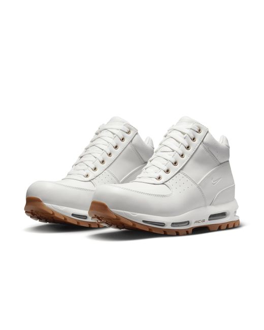 white nike goadome boots
