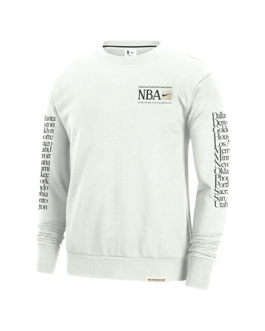Nike Team 31 Standard Issue Nba-top Met Ronde Hals En Dri-fit in het White voor heren