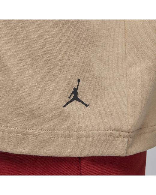 Nike Brown Jordan Collage T-shirt Cotton