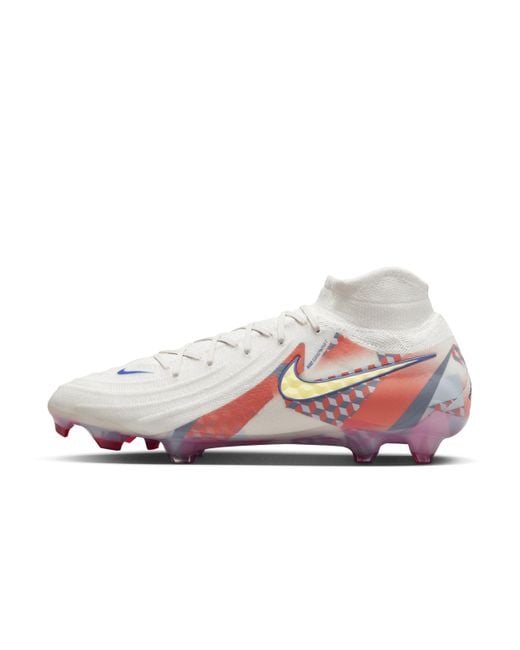 Nike Pink Phantom Luna 2 Elite Se Fg High-top Soccer Cleats for men