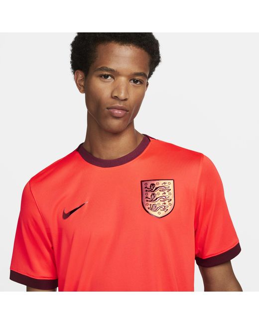 Nike Synthetic England 2022 Stadium Away Dri-fit Soccer Jersey in Red for  Men | Lyst Australia
