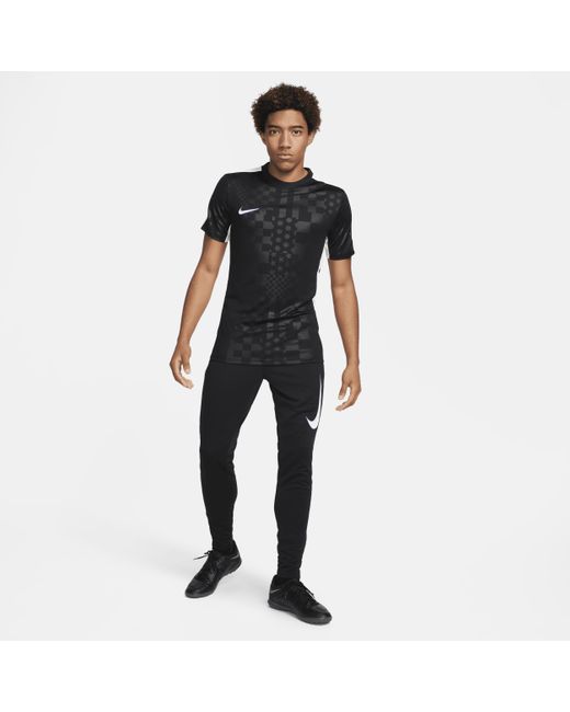 Nike Black Academy Dri-fit Soccer Short-sleeve Top for men