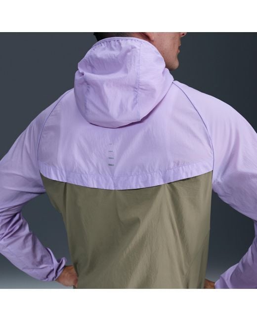 Nike Purple Stride Repel Uv Running Jacket for men