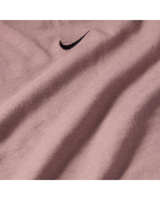 Nike Purple Sportswear Chill Knit Tight Cami Tank Top