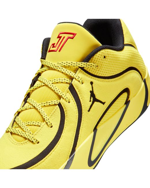 Nike Yellow Nike Tatum 4 Basketball Shoes for men