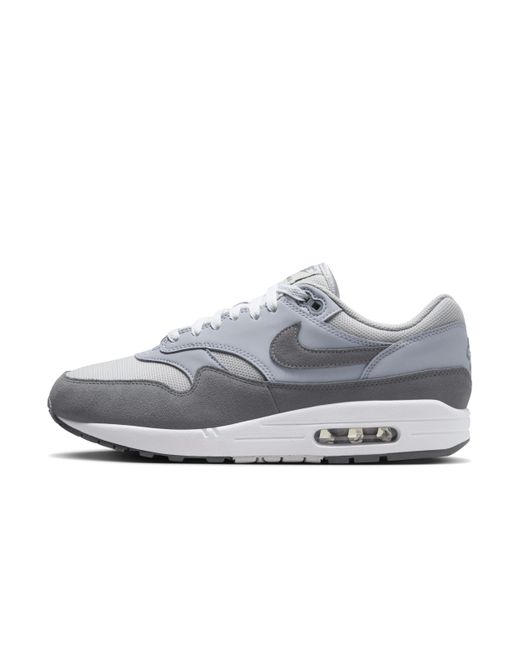Nike Gray Air Max 1 Shoes for men