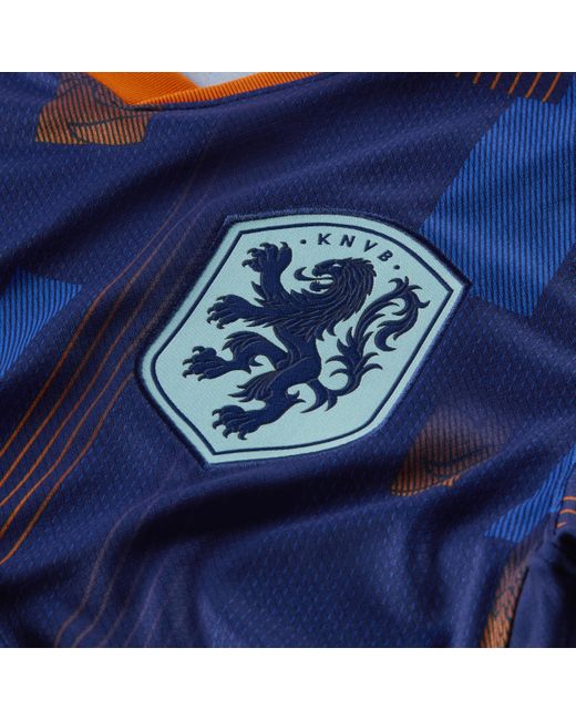 Nike Blue Netherlands ( Team) 2024/25 Stadium Away Dri-fit Football Replica Shirt 50% Recycled Polyester for men