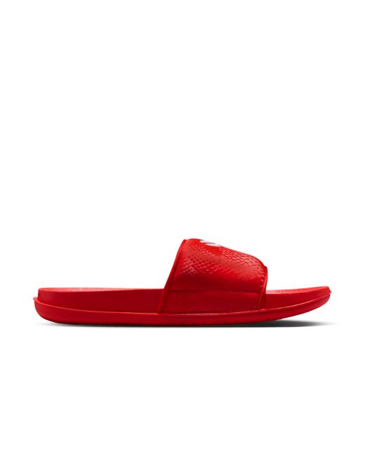 Nike Red Kobe Offcourt Slides for men