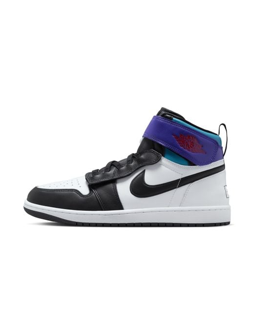 Nike White Nike Air 1 Hi Flyease Shoes for men