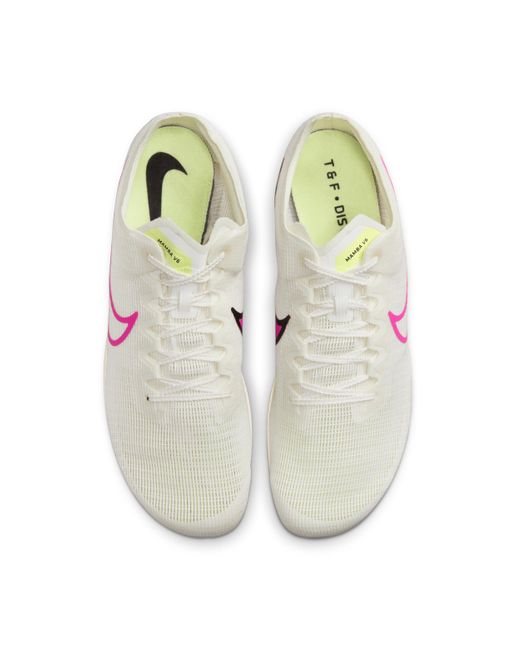 Nike Pink Zoom Mamba 6 Athletics Distance Spikes for men