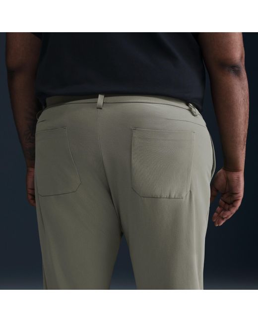 Nike Blue 24.7 Perfectstretch Dri-Fit 5-Pocket Regular Pants for men
