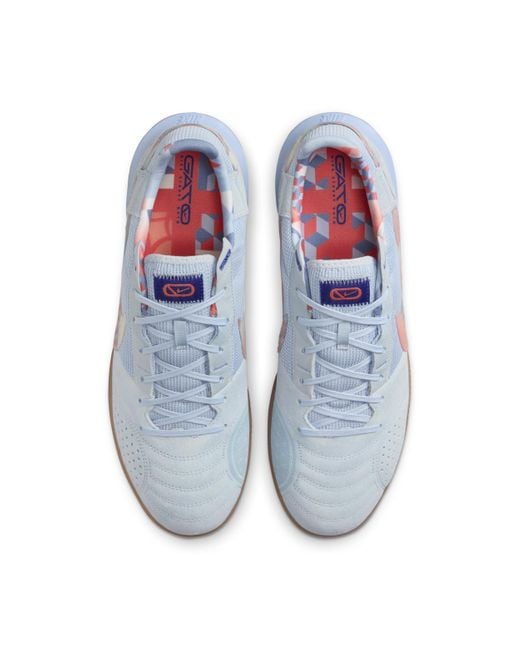 Nike Blue Streetgato Se Low-top Football Shoes
