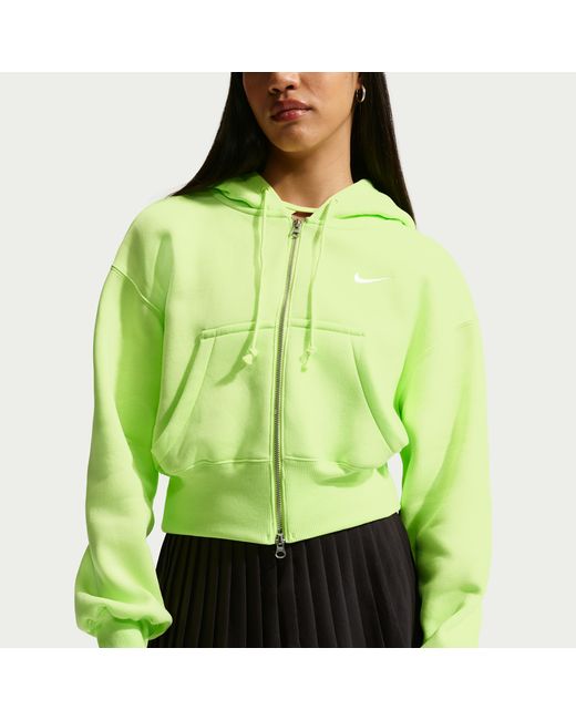 nike sportswear cropped hoodie