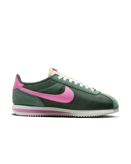 Nike Green Cortez Textile Shoes