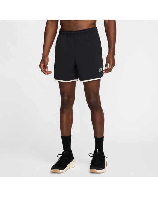 Nike Blue Gym Heritage Dri-Fit 12.5Cm (Approx. Unlined Training Shorts for men