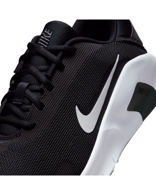 Nike Black Flex Train Workout Shoes (Extra Wide) for men