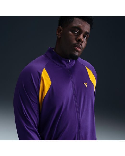 Nike Kobe Dri-Fit Knit Jacket in Purple for Men | Lyst
