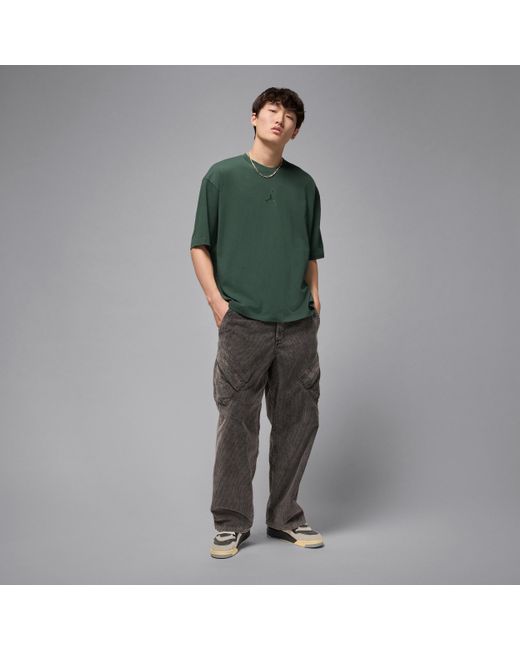 Nike Green Flight Essentials Oversized T-Shirt for men