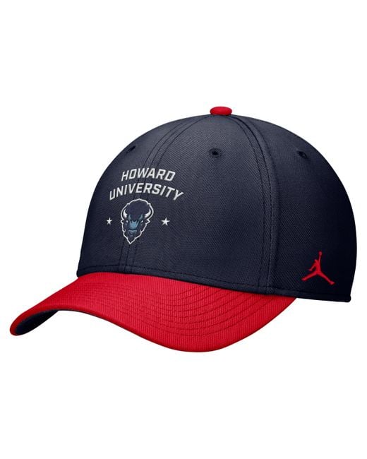 Nike Blue Nike Rise College (Howard University) Dri-Fit Swooshflex Cap