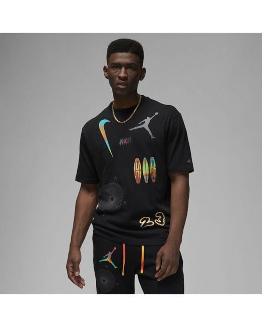 Nike Jordan Flight Mvp 85 Statement T-shirt Black for Men | Lyst Australia