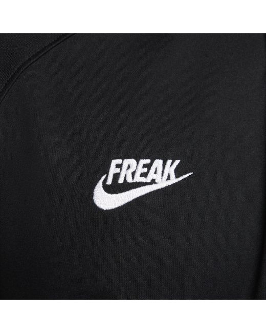 Nike Black Giannis Dri-fit Long-sleeve Basketball Top Polyester for men